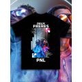 Le Monde Chico T Shirt PNL Album French Rapper Graphic Print T-shirt Men Women Hip Hop Fashion Short Sleeve Tee Shirt Streetwear. 