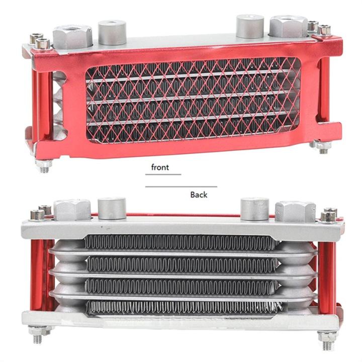 Radiator Interface M10 Interface Radiator Oil Cooler Aluminium Cooling System Silver ...