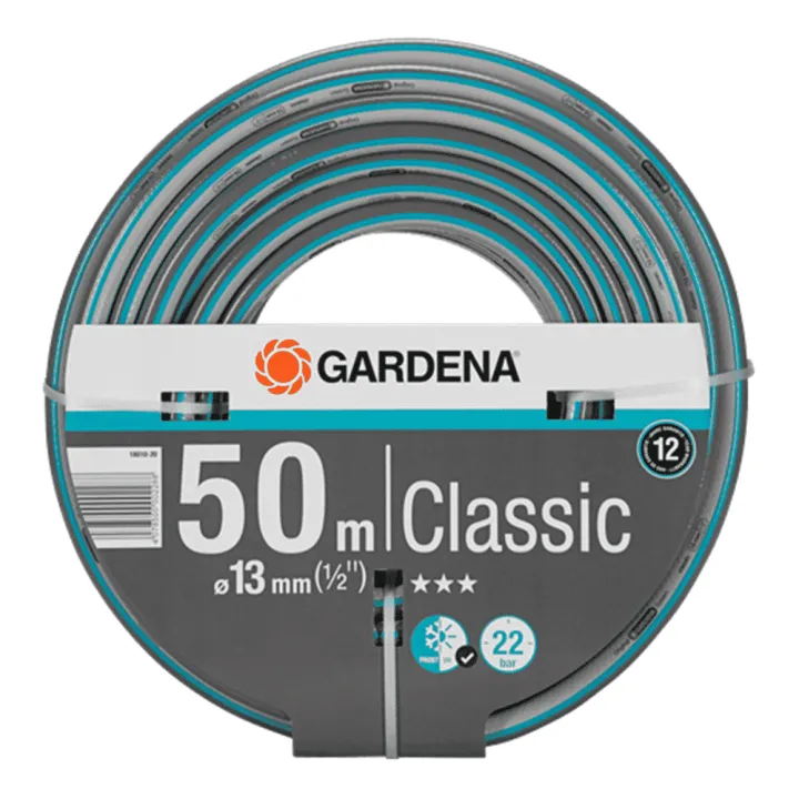 Gardena - Hose - Classic 1/2" 50M W/O 18010-20