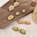 New Lion Shape Flat-Base Jean Buttons Adjustable No-Sew Installation Pant Waist Tightener Portable Cartoon Effortless Waist Tighteners Waistband Repair. 