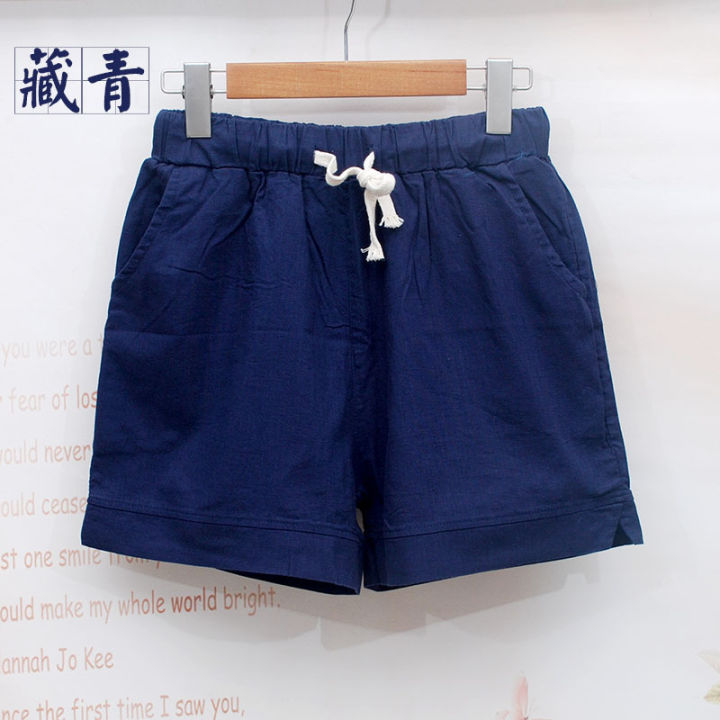 Cotton%20Linen%20Short%20Shorts%20Women's%20Summer%20Sports%20Pants%20Loose%20plus%20Size%20Hot%20Pants%20Casual%20Pants%20Linen%20Wide%20Leg%20Women's%20Pants%20-%20Image%206