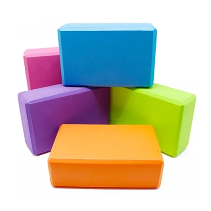 EVA Yoga BLock Brick Pilates Sports Exercise Gym Foam Workout Stretching Aid Body Shaping Health Training Equipment