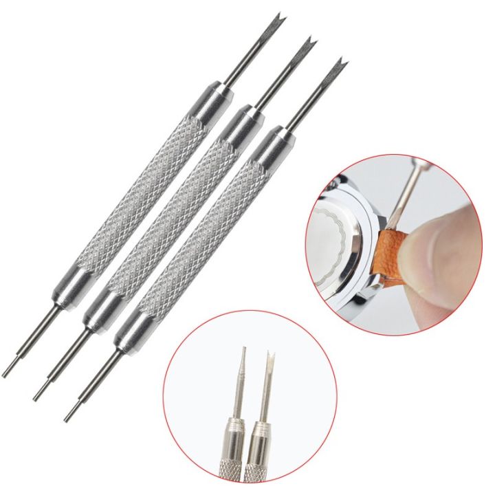 【ZIME】Metal Watch Band Repair Tools Stainless Steel Bracelet Watchband Opener Strap Replace Spring Bar Connecting Pin Remover Tool