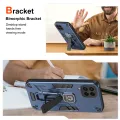 lthmy for Samsung Galaxy M33 5G Case Dual Layer Soft TPU Hard PC Back Stand Cover. 