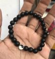 FINKK Mens Womens Bracelet Stone Beads Fashion Boys Girls black white eye best good wrist hand band bangle. 