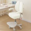 Full Coverage Waterproof Rotating Chair Cover Anti-dirty Stretch Elastic Seat Protector Thickened Double Back Children's Chair Cover Children Study Chair. 