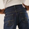 Moose Men’s Slim Fit Jeans – Dark Indigo. 