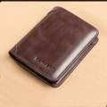Stylish Leather Wallet Exquisite Credit Card Holder Bifold Credit Card Holder Men's Slim Leather Wallet Luxury Mens Purse. 