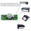 1Pc 3.7V DIY Solar Lamp Board Control Sensor Night Light Module Controller Infrared Human Body Induction Solar Circuit Board. 