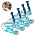 Sterile Ear Piercing Unit Ear Tragus Piercing Gun Home Use NO PAIN Piercer Tool Machine Kit Stud with Steel Ball Studs and Earrings. 