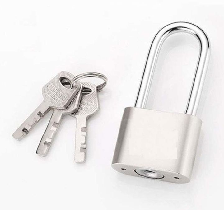 SOLIE%2050mm%20High%20Quality%20Steel%20Padlock%20Long%20Shackle%20Stainless%20Shackle%20Lock%20Top%20Security%20Lock%20Padlock%20Padlocks%20Security%20Locks%20Heavy%20Duty%20-%20Image%202