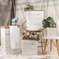 Studio Double Layer Paper Kraft Paper &Simulation Leaf Foliage Photography Background. 