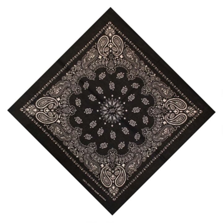 55cm*55cm Women Head Wrap For Graffitin B-Boyin Sports Paisley Neck Wrist Band Bandana Scarves Handkerchief Square Scarf