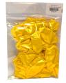 Metallic Balloons - Yellow. 