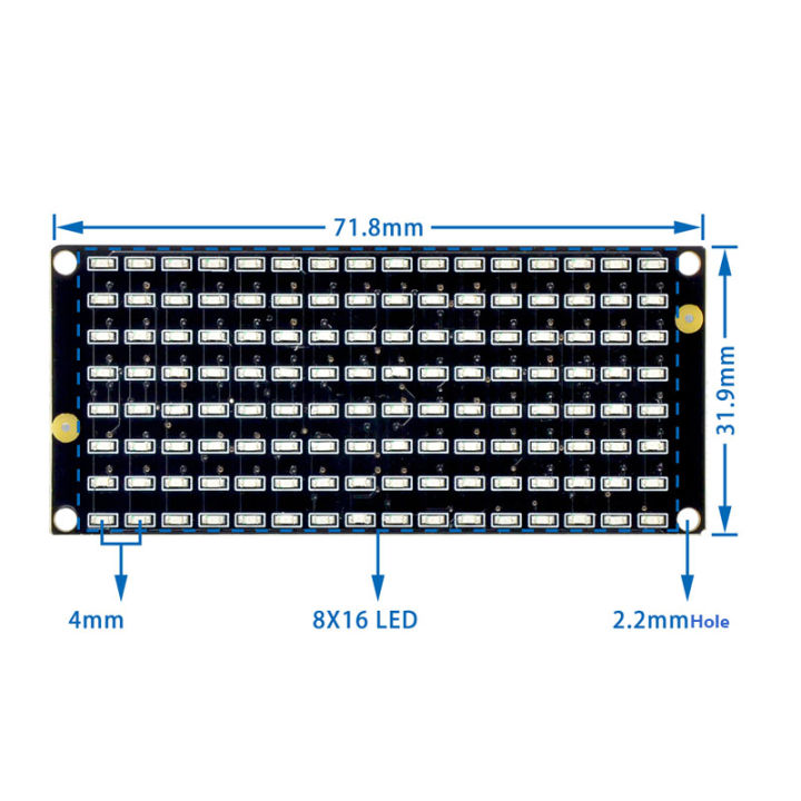 8*16%208x16%20Matrix%20Led%20Display%20Module%20I2c%20Communication%203.3-5v%20-%20Image%202