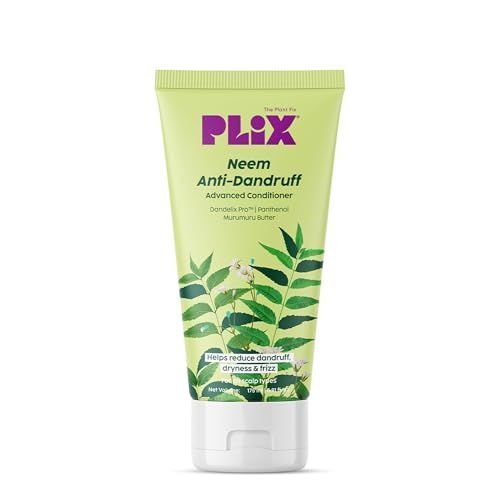 PLIX - THE PLANT FIX | Neem Anti-Dandruff Advanced Conditioner | With Dandelix Pro & Murumuru Butter | Paraben & Sulphate Free | Unisex (175ml)(FROM INDIA)