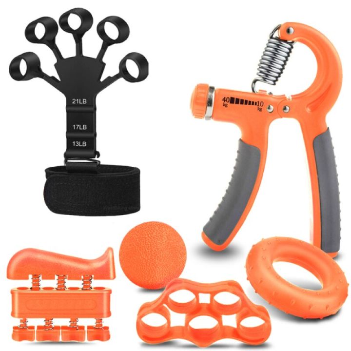 BIZTECHTRADING Adjustable Hand Gripper – 5-60KG Forearm Trainer – Gym & Finger Exerciser For Men & Women