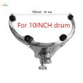 Tom Drum Percussion Mount Metal Tom Drum Rim Mount for Instrument 10inch. 