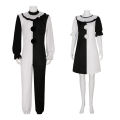 Terrifier Art Clown Joker Cosplay Costume Men Jumpsuit Women Role Play Fancy Dress Up Horror Dress Suit Halloween Carnival Party. 