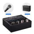 LYNEPAUAIO Compact Hum Eliminator Box 4 Channel Passive Buzz Destroyer Noise Canceller. 
