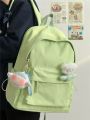 Japanese StyleinsSimple Casual All-Match Backpack Mori Style Travel Backpack Middle School Students College Students Bag Women. 