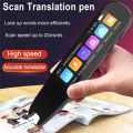 Scan Reader Pen, OCR Digital Pen Reader, Text to Speech Reading Pen, Voice Translator Machine 131 Language Translator Easy to Use. 