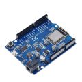 ESP-12E WeMos D1 UNO R3 CH340 CH340G WiFi Development Board Based ESP8266 Shield Smart Electronic PCB For Arduino Compatible IDE. 