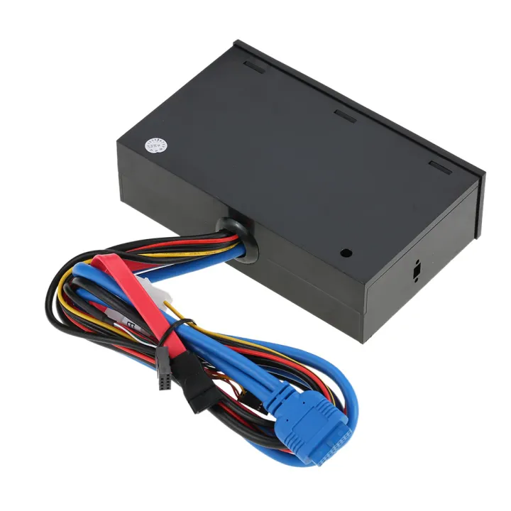 Multi-Function%20USB%203.0%20Hub%20eSATA%20Port%20Internal%20Card%20Reader%20PC%20Dashboard%20Media%20Front%20Panel%20Audio%20for%20D%20MS%20CF%20TF%20M2%20MMC%20Memory%20Cards%20Fits%205.25"%20Bay%20-%20Image%207