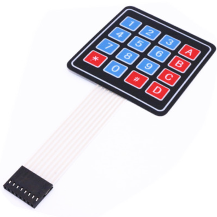 Switch Matrix Keyboad 4*4 Matrix Array/Matrix Keyboard 16 Key Membrane Switch Keypad | Daraz.lk