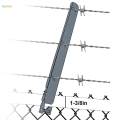Barbed Wire Arm Extender with Bolts Barbwire Extension Arms for Cattle Barn. 