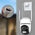 ITECH 4MP Onvif Waterproof Outdoor WiFi IP Camera iCSee App Security Camera Surveillance CCTV Camera WSQ. 