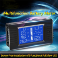 DC Battery Monitor Power Meter Ammeter Digital DC 0-200V Shunt 100A Multimeter, Meter Voltmeter Capacity Tester. 