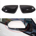 OUMERY for Prius 2016-2019 Car Carbon Fiber Style Rear View Side Door Mirror Cover Frame Trim Decorative Accessories. 