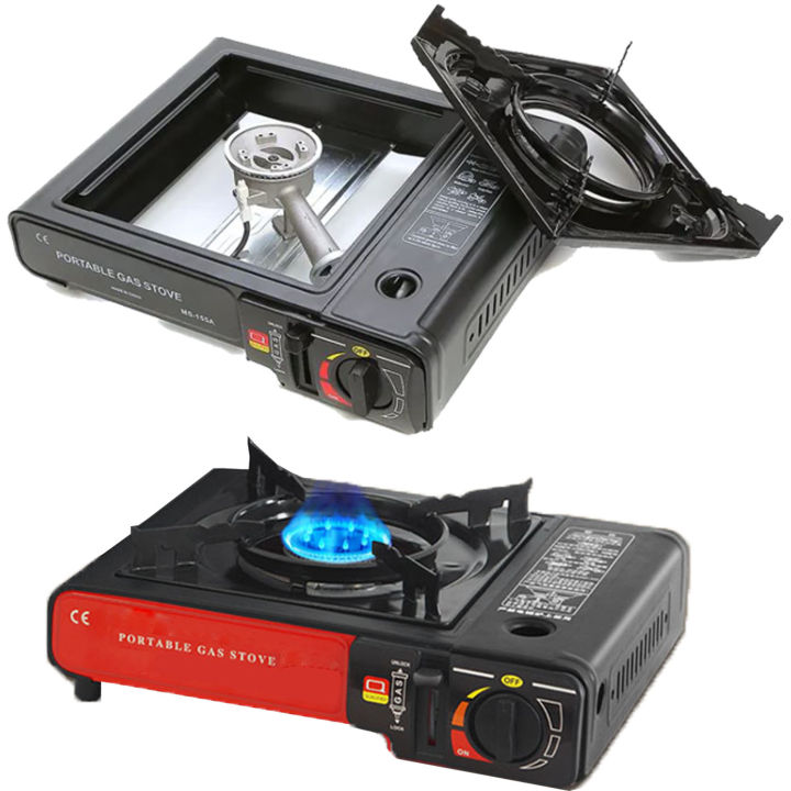 Lightweight Gas Stove with Auto Ignition with Free Suitcase Ideal For ...