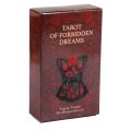 Tarot of Forbidden Dreams Tarot Cards Board Fate Entertainment Entertainment Parties Pcs. 
