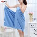 Ladies Wearable Microfiber Bath Towel Women Bathrobe(Fast Dry Wash Clothing Wrap). 