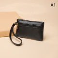 Women Mini Wallet PU Leather Female Purse Card Holder Coin Purse Short Wallets Small Purse Zipper Keychain Clutch Bag Wallet. 