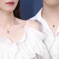 Elegant Friendship Pendant For Women Men Moon Astronaut Spaceman Fashion Jewelry Couples Necklace Choker. 