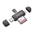 COD USB 2.0 OTG to USB Card Adapter SD TF Android Multifunction USB Memory Card Reader High Speed Micro. 