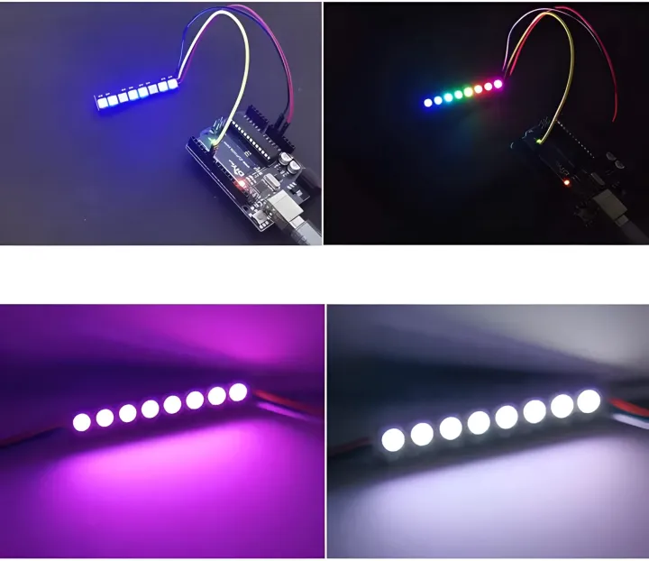 5PCS%208Bits%20WS2812%205050%20RGB%20LED%20Module%208%20Channel%20Built-in%20Lights%20Full%20Color-Driven%20Development%20Board%20for%20Arduino%20Black%20-%20Image%205