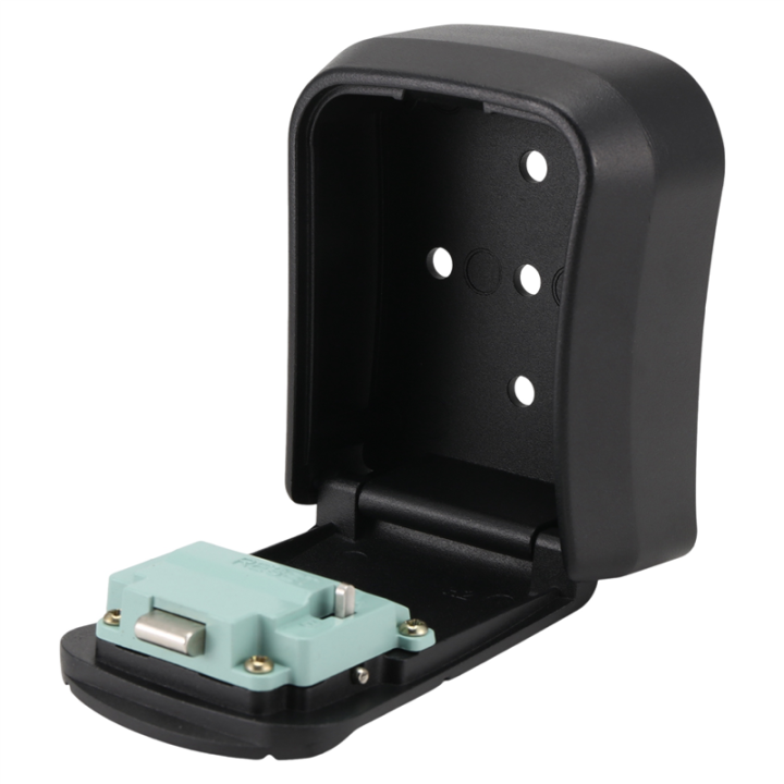 Key%20Box%20Wall%20Mounted%20Mini%20Key%20Safe%20Outdoor%20Key%20Box%20with%20Resettable%204-Digit%20Numeric%20Code%20Waterproof%20Key%20Box%20(Black)%20-%20Image%205