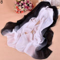 Fashion Women Summer Gradient Color Soft Long Chiffon Beach Wrap Scarf Shawl. 