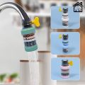 Kitchen Water Faucet Filter 6 Layers Nozzle Filter 360 Degree Rotation Faucet Purifier Water Tap Nozzle Filter. 