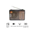 Classic Vintage AC DC Multi Band Radio Receiver AM FM SW Portable Radio 4 band Multiband Radio. 
