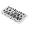 Guitar Fixed Bridge, Strong Compatibility Electric Guitar Fixed Bridge Adjustable Metal for Replacement. 