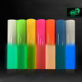 3D Puff HTV Heat Transfer Vinyl Film Glow in The Dark Luminous Iron on Tshirt Clothing For Cricut Cameo 4 Assorted Colors Sheet Zhongweirui. 