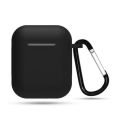 Airpods 1 2 i11 i12 Inpods 12 Case Pouch Silicone Cover with Hook - Soft High Quality Pouch for Earpods 178353785 STYLES-CMB (PVT) LTD. 