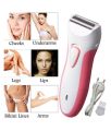 Geemy Lady Shaver GM-3073 Rechargeable Women Epilator Portable Hair Removal Trimmer Body Face Leg Bikini Lip Depilator. 