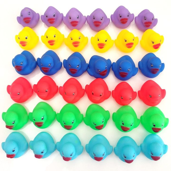 12pcs%20Rubber%20Duck%20Baby%20Bath%20Toys%20Rubber%20Colorful%20Quack%20Ducks%20for%20Children%20Summer%20Swimming%20Pools%20Play%20Bathroom%203.5*3.5*3cm%20-%20Image%203