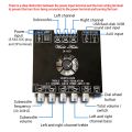 2.1 Channel Power Audio Stereo Subwoofer Amplifier Board. 